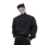 Opium Stand Up Collar Shirt - Fuga Studios