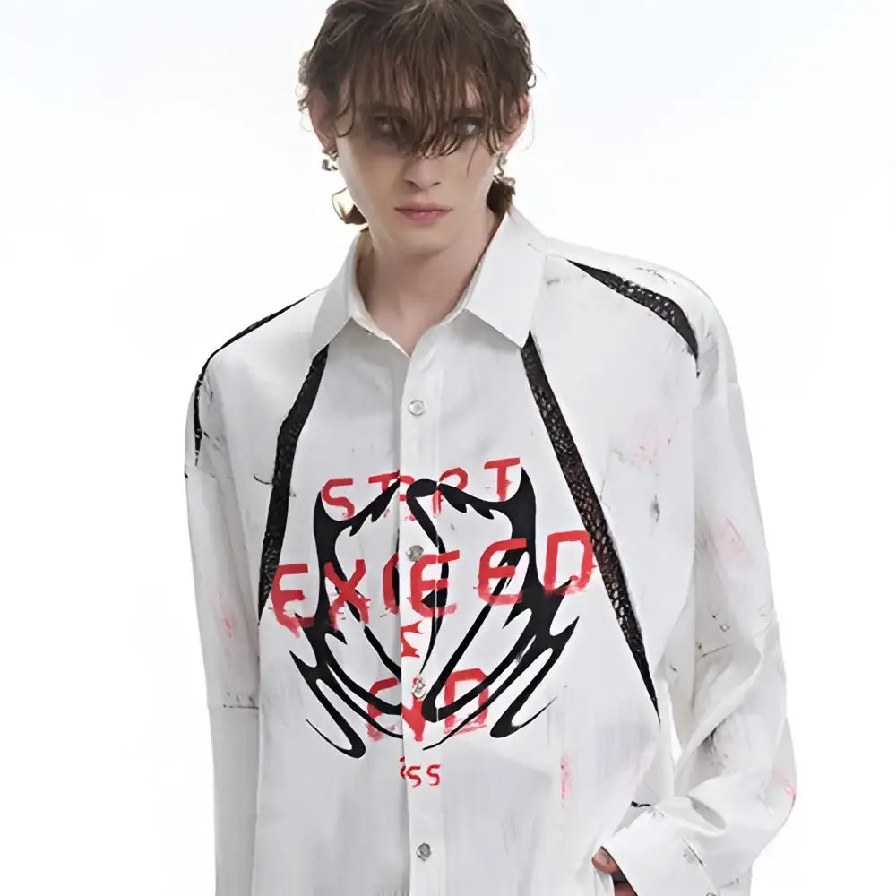 Opium START EXCEED Tribal Shirt - Fuga Studios