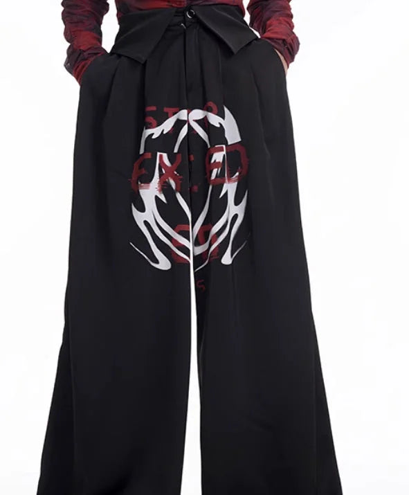 Opium START EXCEED Wide-Leg Pants - Fuga Studios