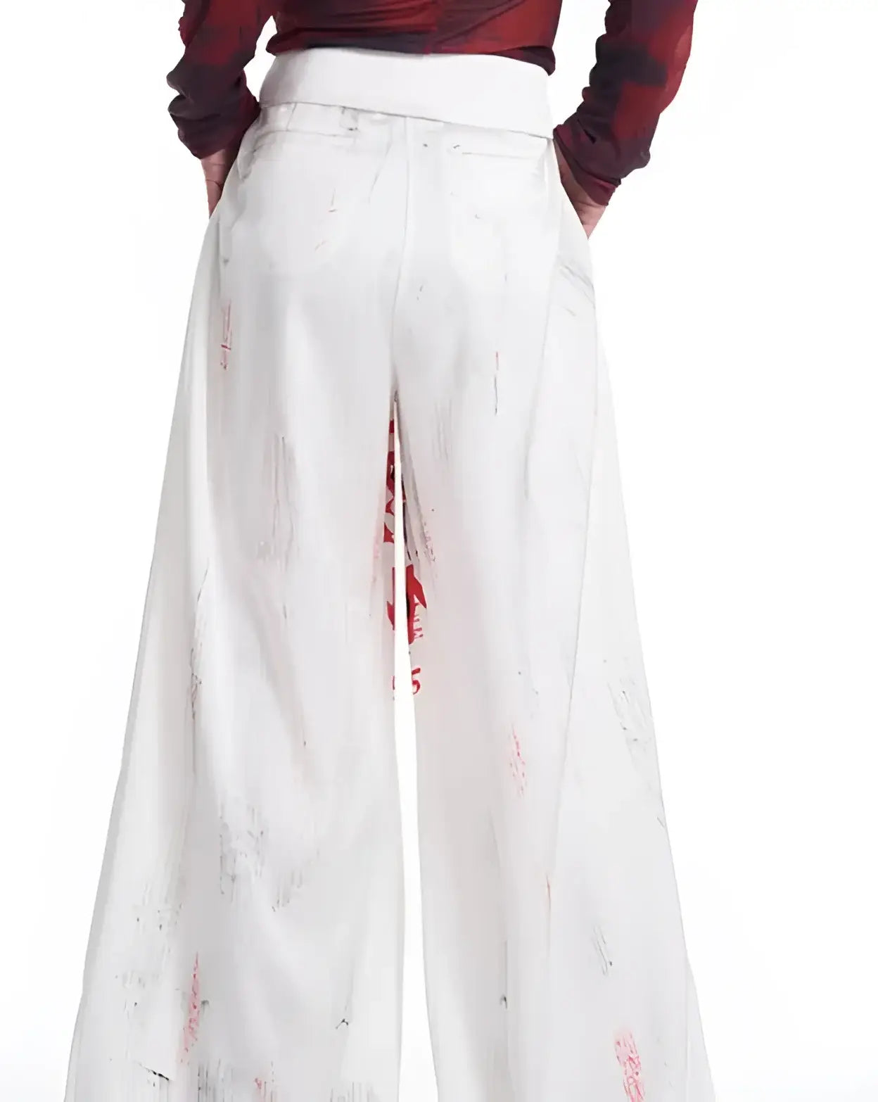 Opium START EXCEED Wide-Leg Pants - Fuga Studios