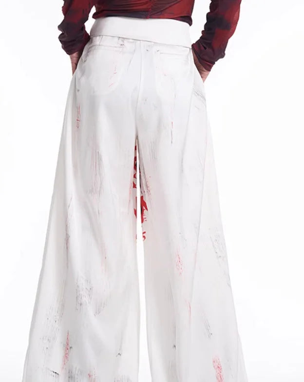 Opium START EXCEED Wide-Leg Pants - Fuga Studios