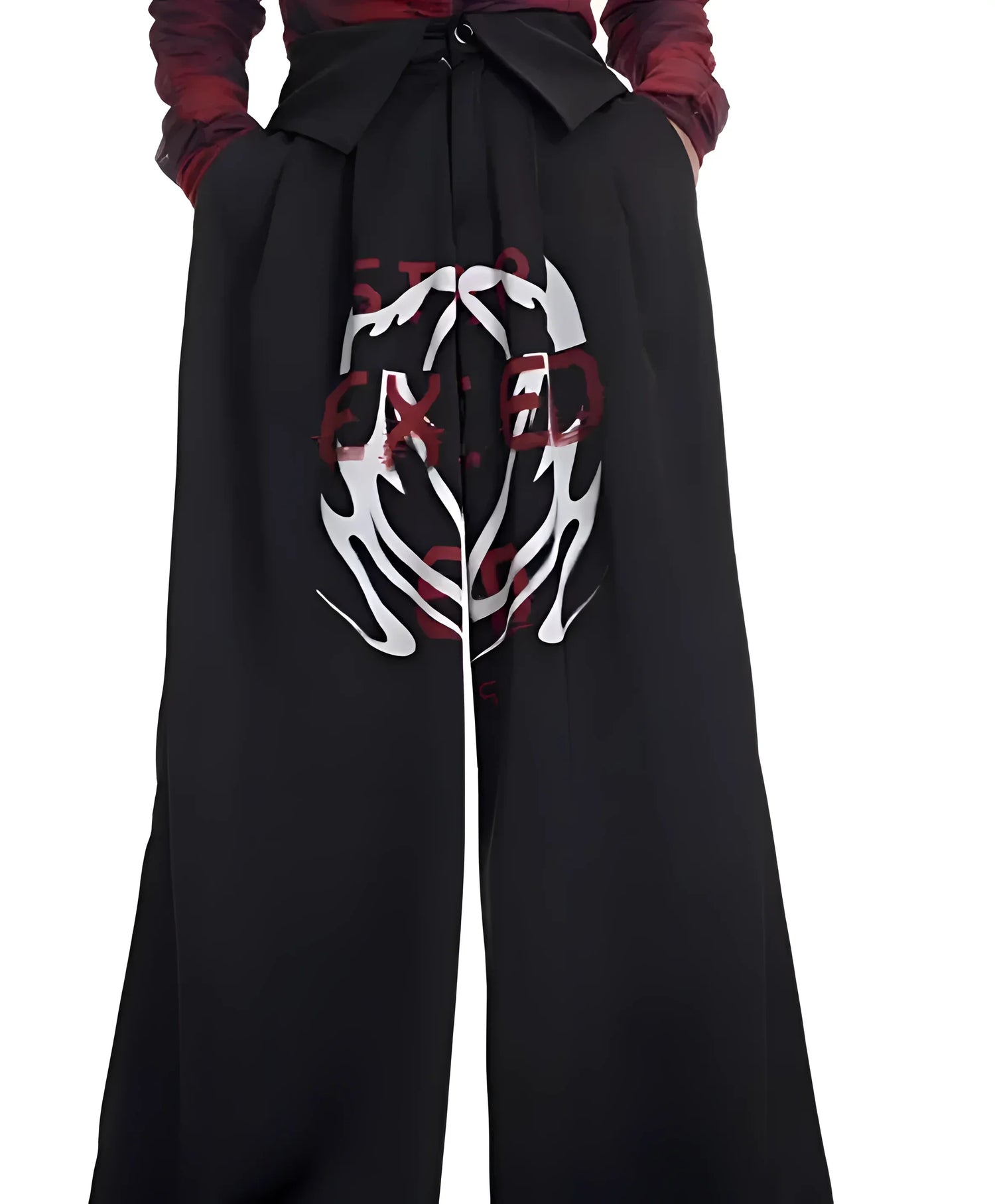 Opium START EXCEED Wide-Leg Pants - Fuga Studios