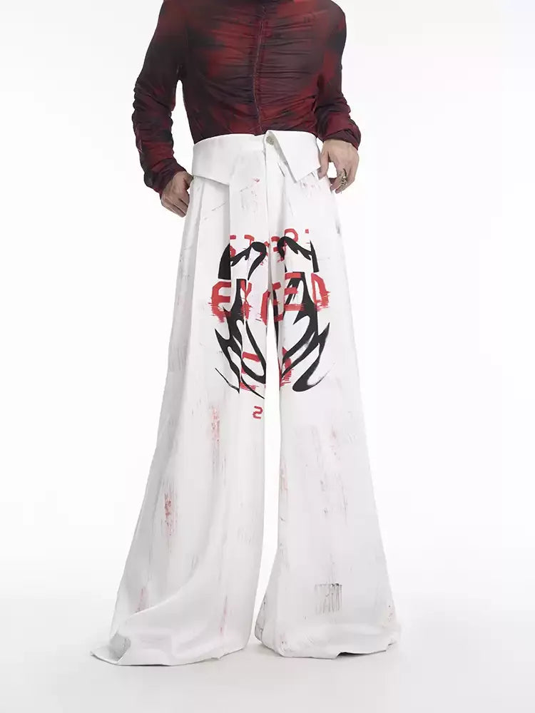 Opium START EXCEED Wide-Leg Pants - Fuga Studios