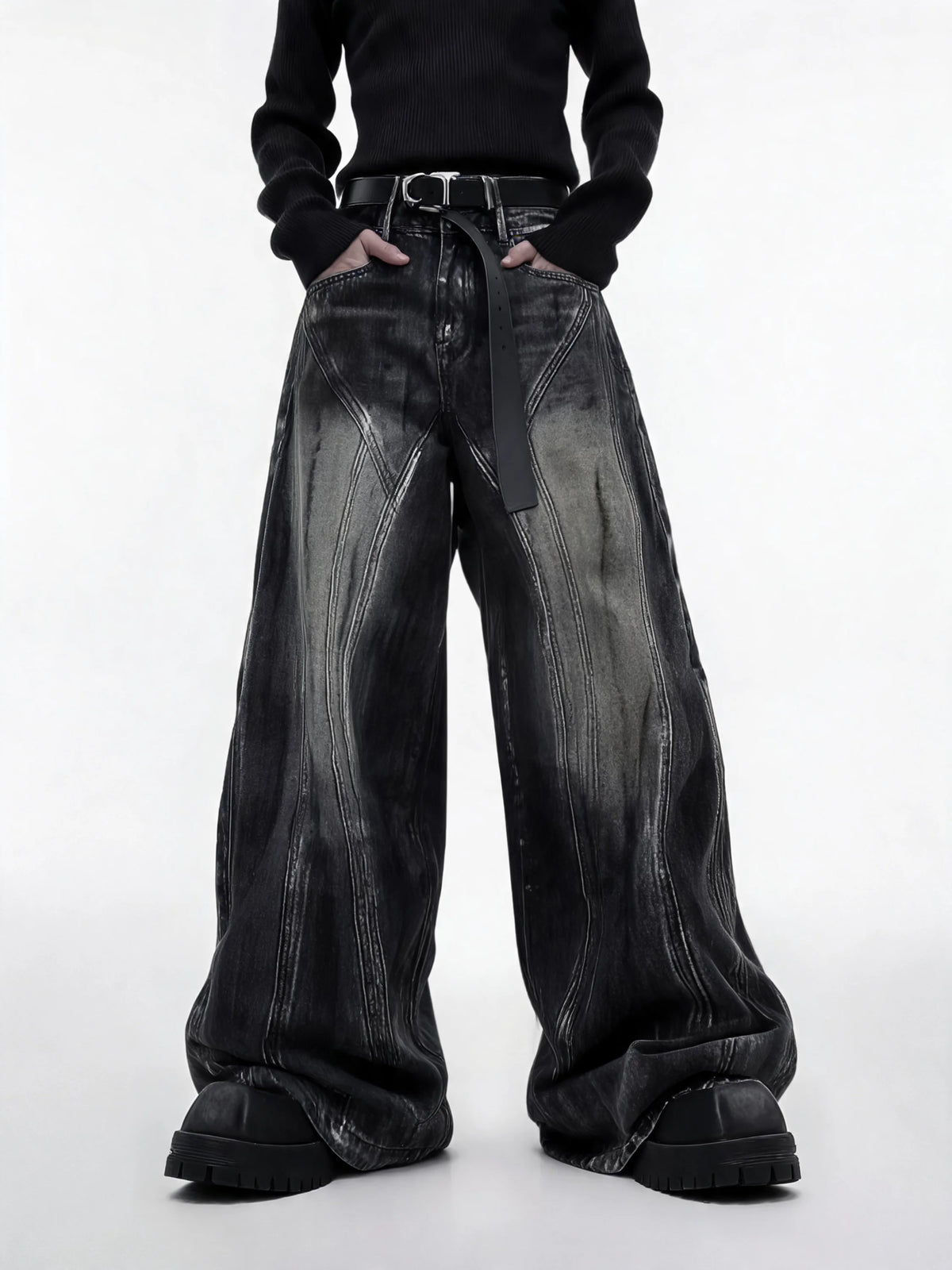 Opium Storm Wave Jeans - Fuga Studios