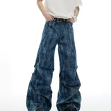 Opium Structured Denim Wide-Leg Pants - Fuga Studios