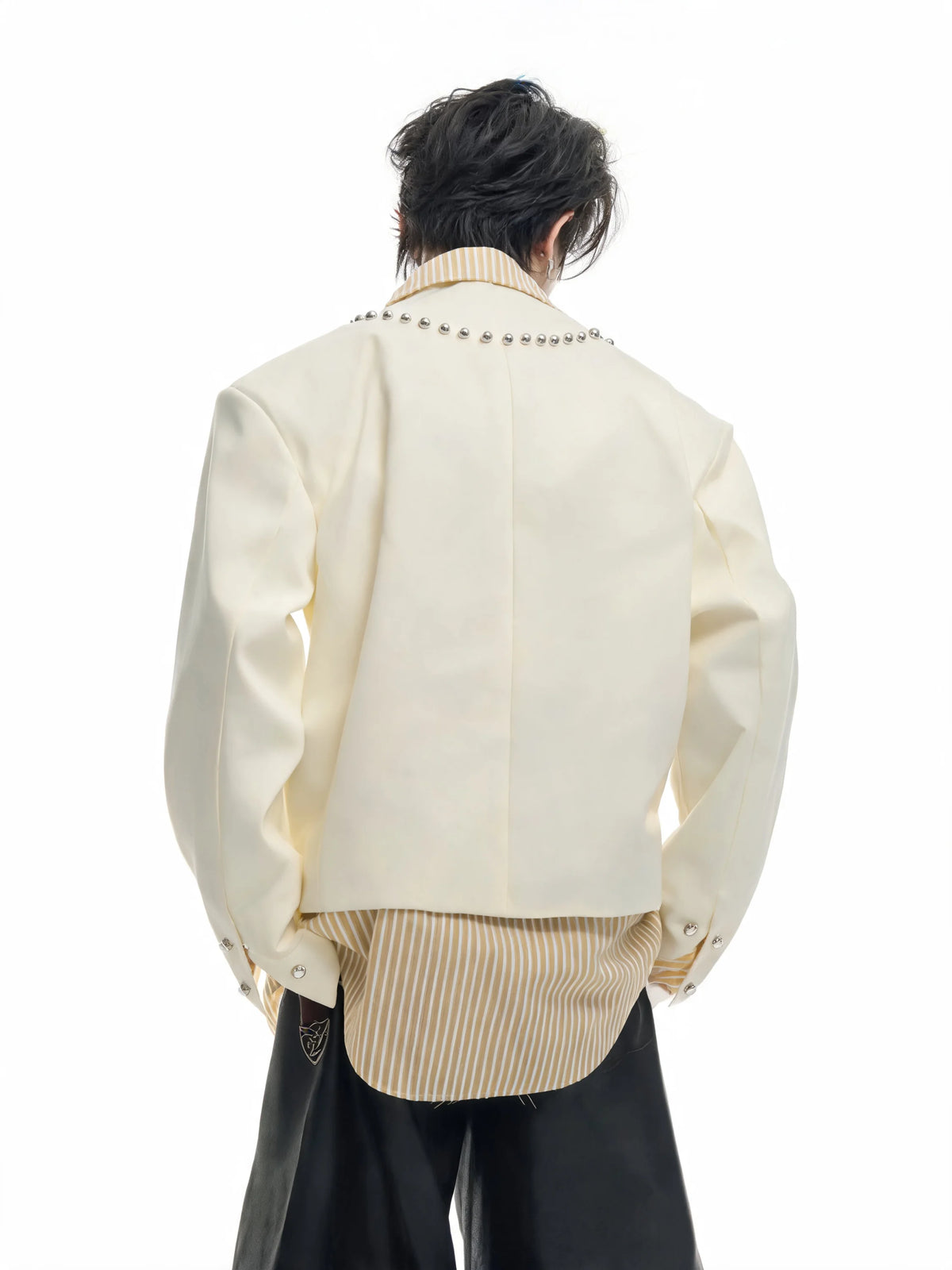 Opium Studded Collar Blazer - Fuga Studios
