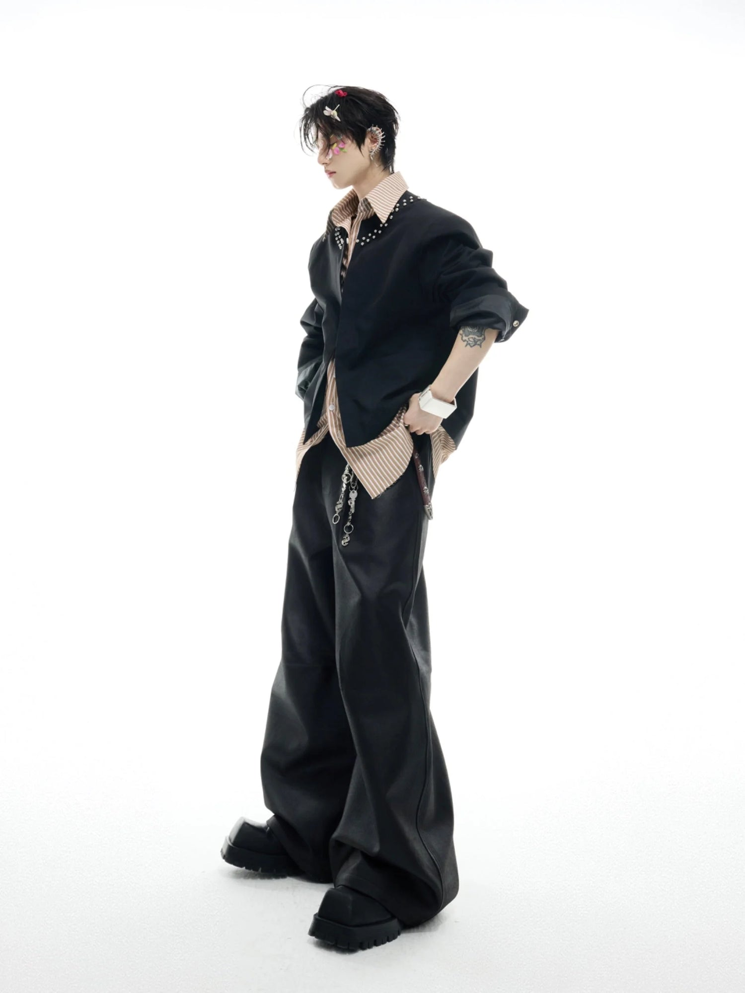 Opium Studded Collar Blazer - Fuga Studios