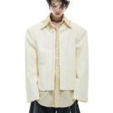 Opium Studded Collar Blazer - Fuga Studios