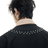 Opium Studded Collar Blazer - Fuga Studios
