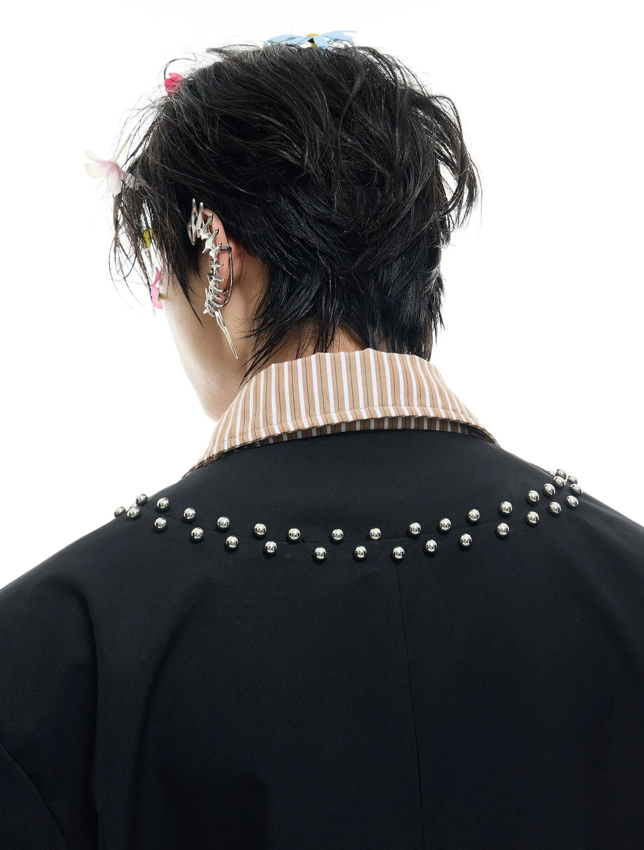 Opium Studded Collar Blazer - Fuga Studios