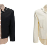 Opium Studded Collar Blazer - Fuga Studios