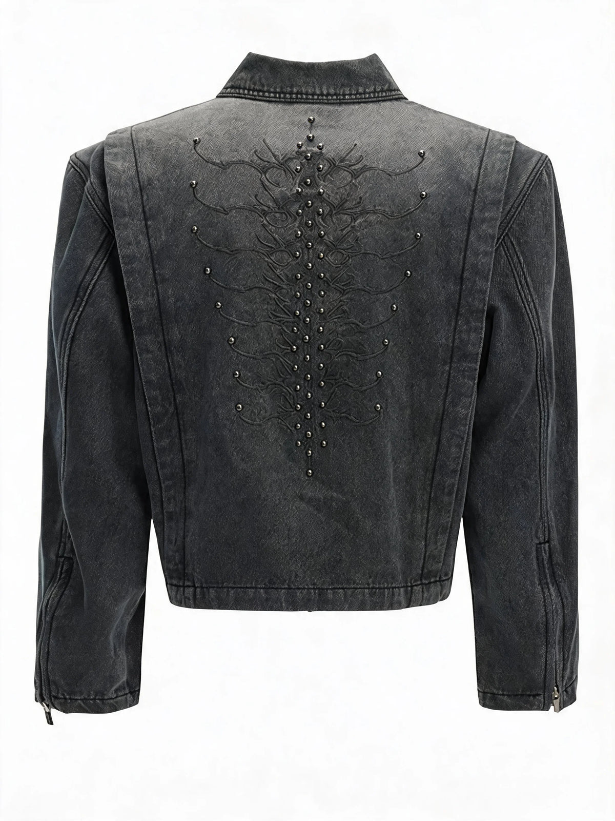 Opium Studded Denim Jacket - Fuga Studios