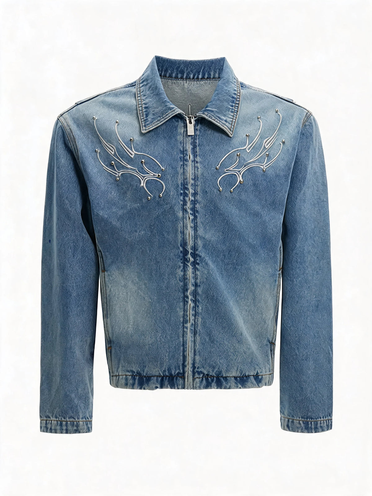 Opium Studded Denim Jacket - Fuga Studios