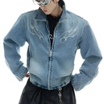 Opium Studded Denim Jacket - Fuga Studios