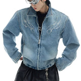 Opium Studded Denim Jacket - Fuga Studios