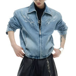 Opium Studded Denim Jacket - Fuga Studios