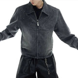 Opium Studded Denim Jacket - Fuga Studios