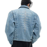 Opium Studded Denim Jacket - Fuga Studios
