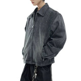 Opium Studded Denim Jacket - Fuga Studios