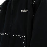 Opium Studded Hoodie - Fuga Studios
