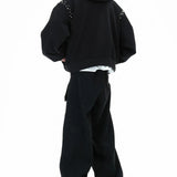 Opium Studded Hoodie - Fuga Studios