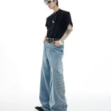 Opium Studded Wide-Leg Jeans - Fuga Studios
