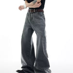 Opium Studded Wide-Leg Jeans - Fuga Studios