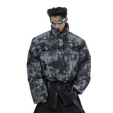 Opium Tie Dye Puffer Jacket - Fuga Studios