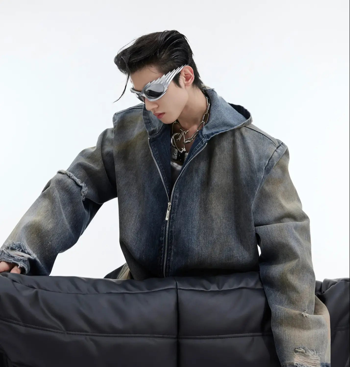 Opium 빈티지 데님 재킷