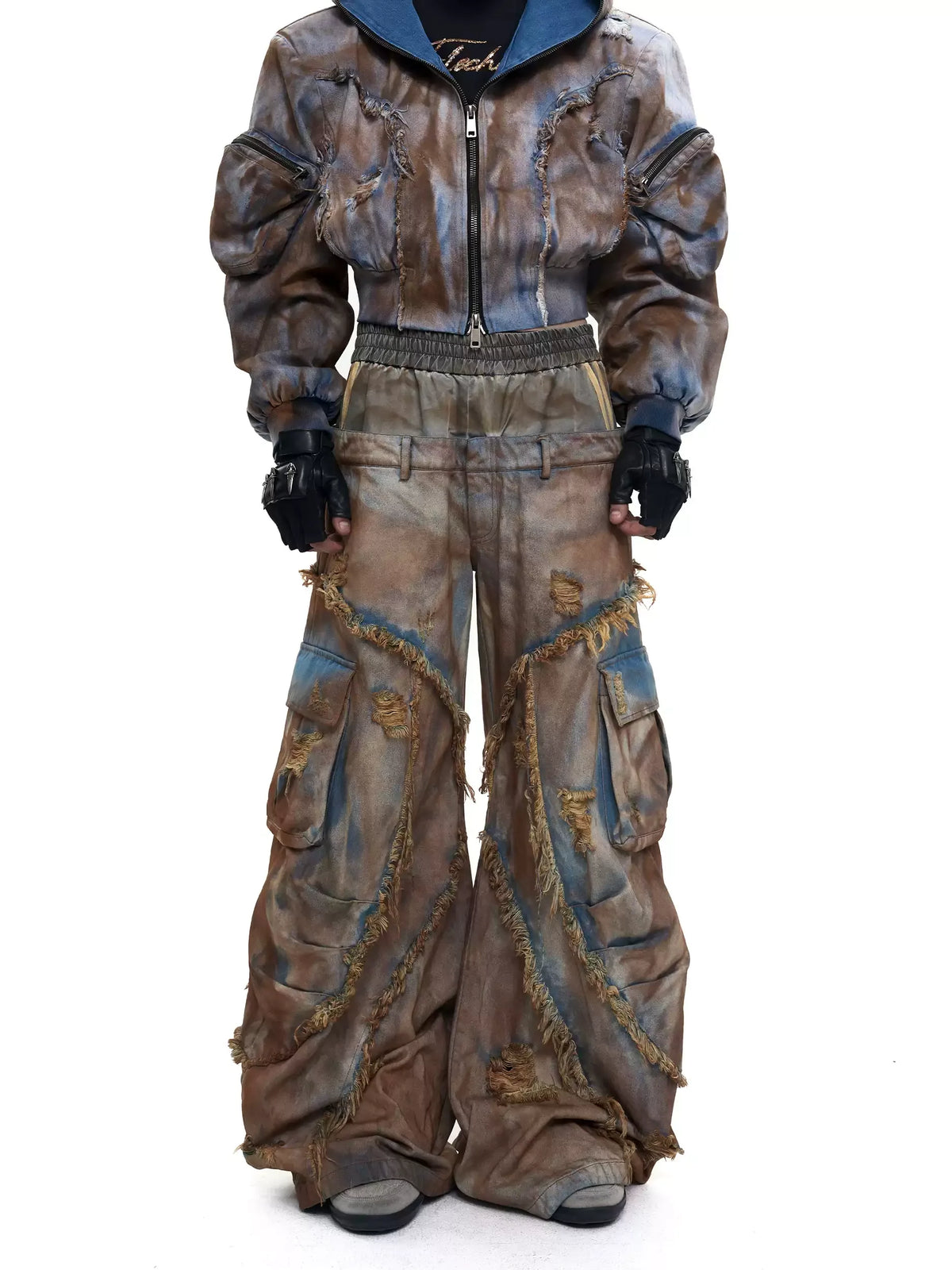 Opium Bomber & Cargo Set. Distressed. | Fūga Studios