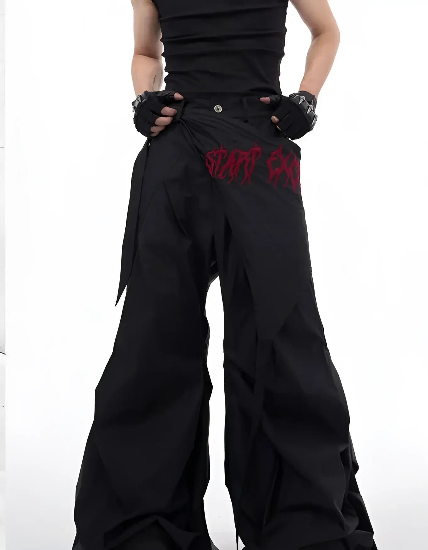 Opium Wide-Leg Cargo Hose - Fuga Studios