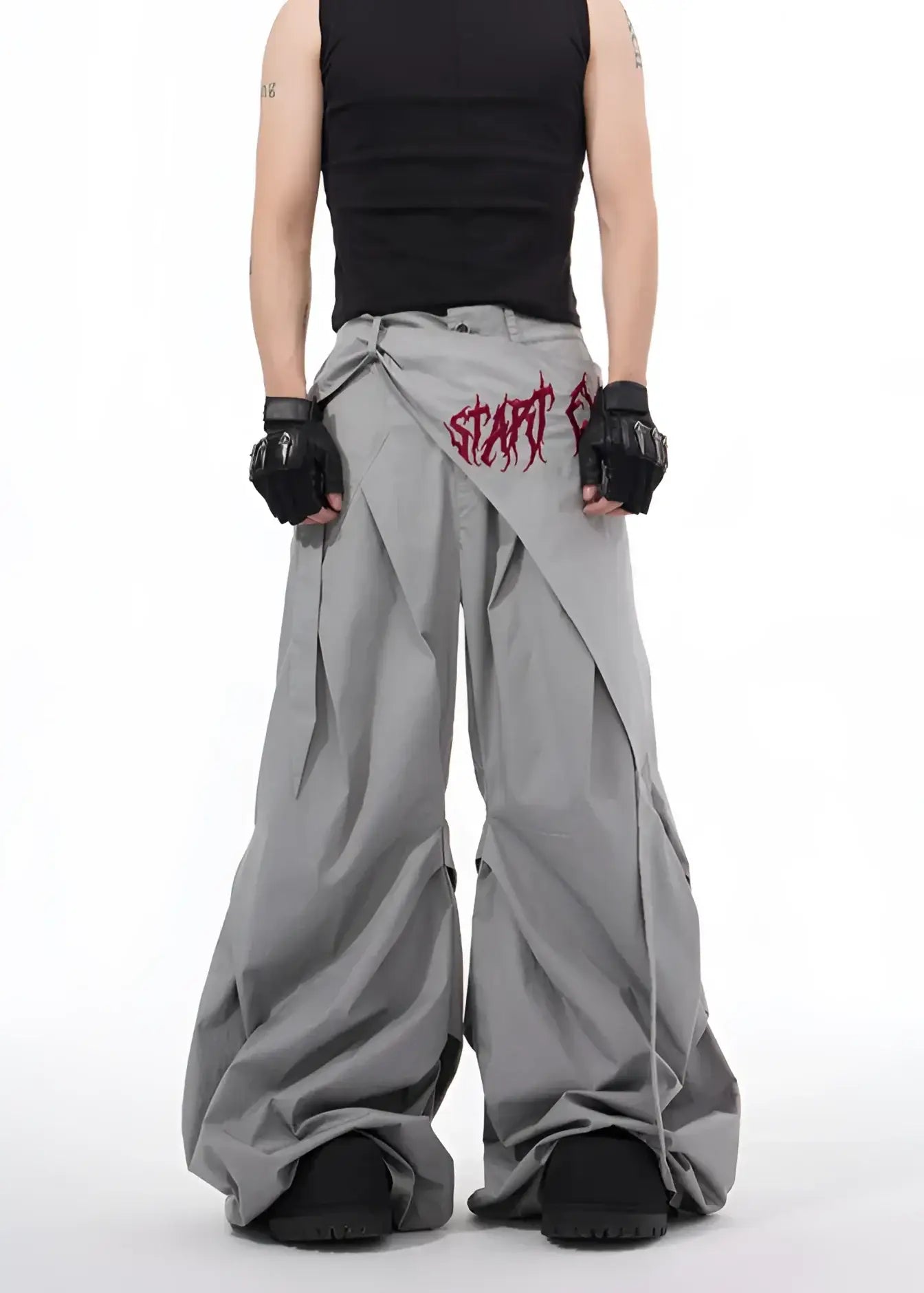 Opium Wide-Leg Cargo Hose - Fuga Studios