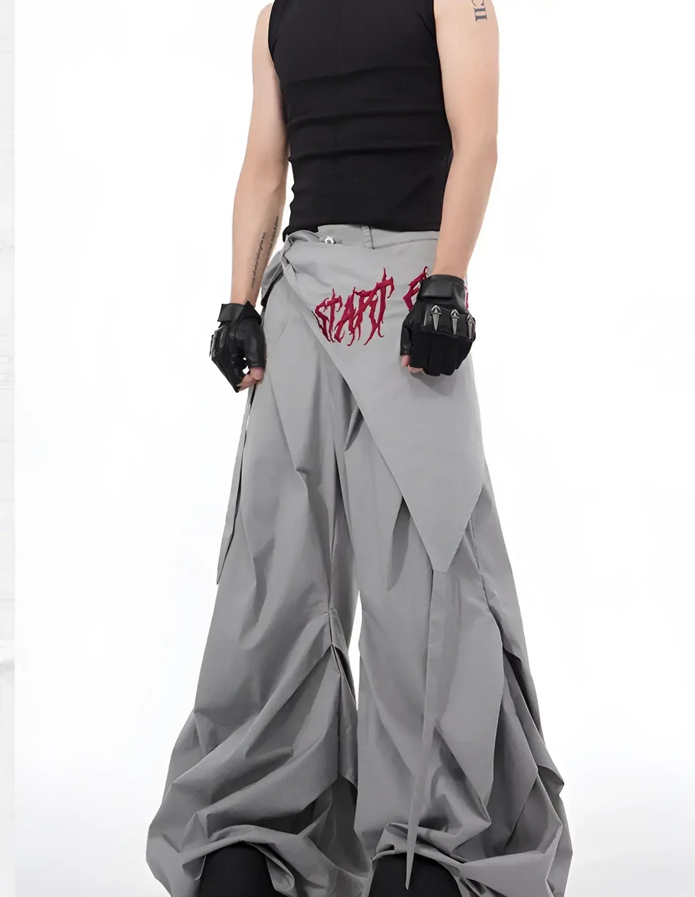 Opium Wide-Leg Cargo Hose - Fuga Studios