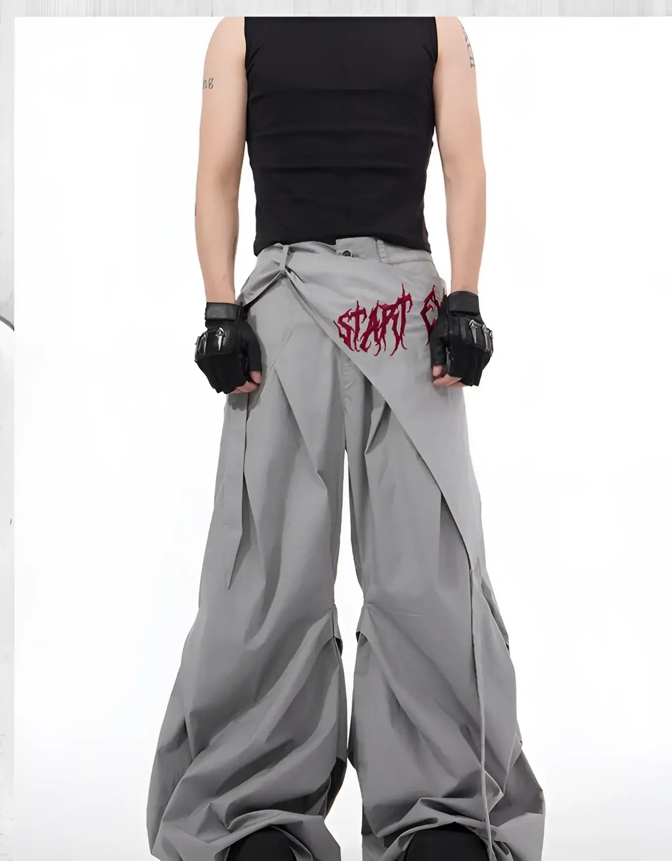 Opium Wide-Leg Cargo Hose - Fuga Studios