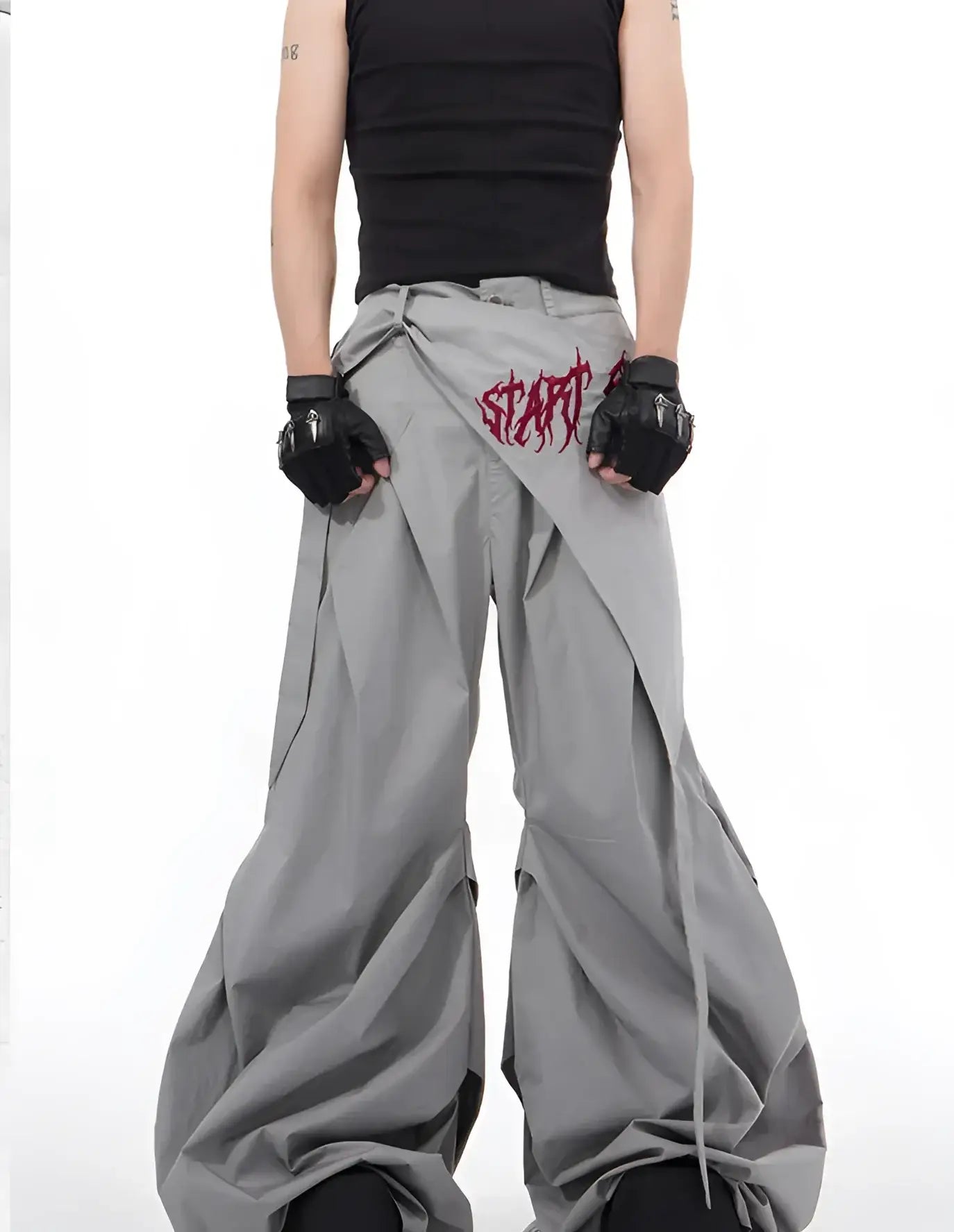 Opium Wide-Leg Cargo Hose - Fuga Studios