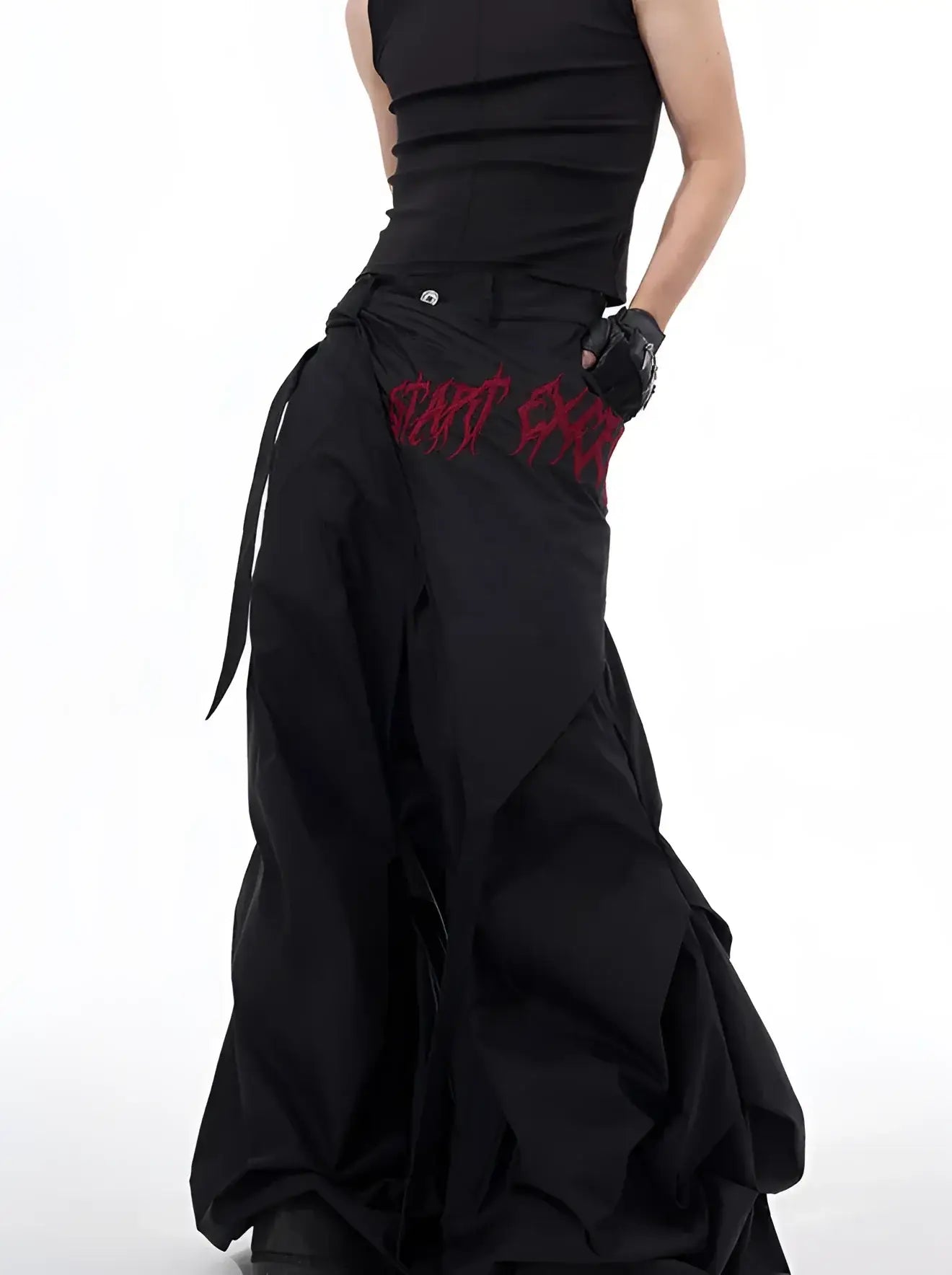 Opium Wide-Leg Cargo Hose - Fuga Studios