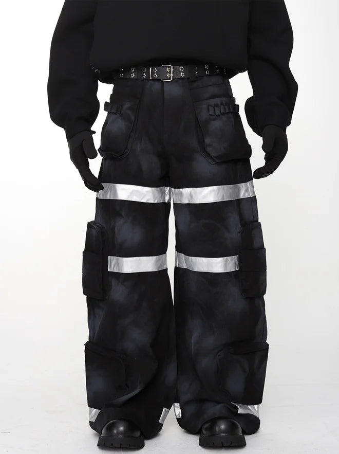Rave Reflective Workwear Cargo Pants - Fuga Studios