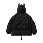 Streetwear Devil Horns Tail Jacket - Fuga Studios