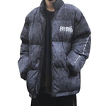 Streetwear Frequency Puffer Jacket - Fuga Studios