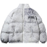 Streetwear Frequency Puffer Jacket - Fuga Studios