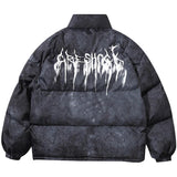 Streetwear Frequency Puffer Jacket - Fuga Studios