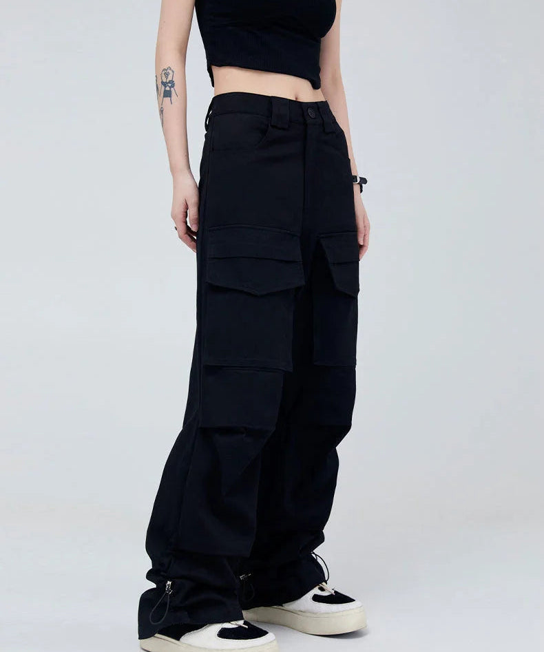 Streetwear Girl Cargo Pants - Fuga Studios