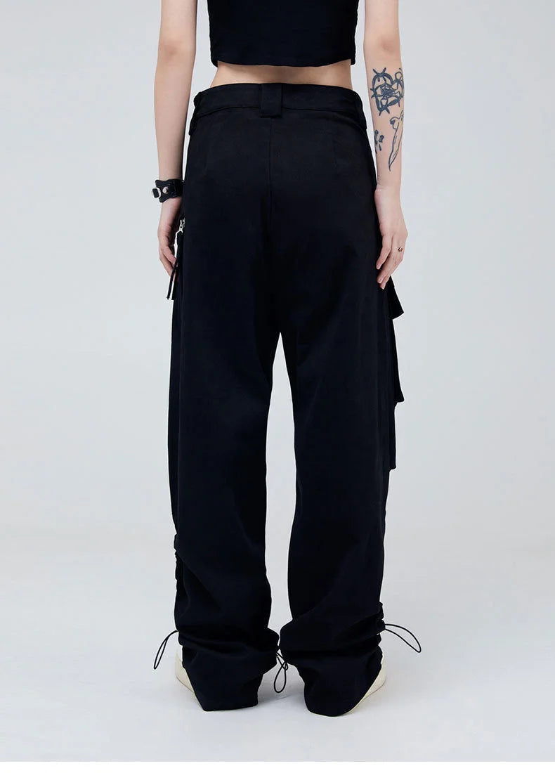 Streetwear Girl Cargo Pants - Ultra Techwear