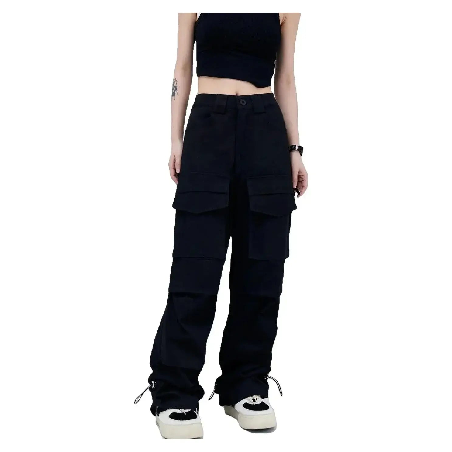 Streetwear Girl Cargo Pants