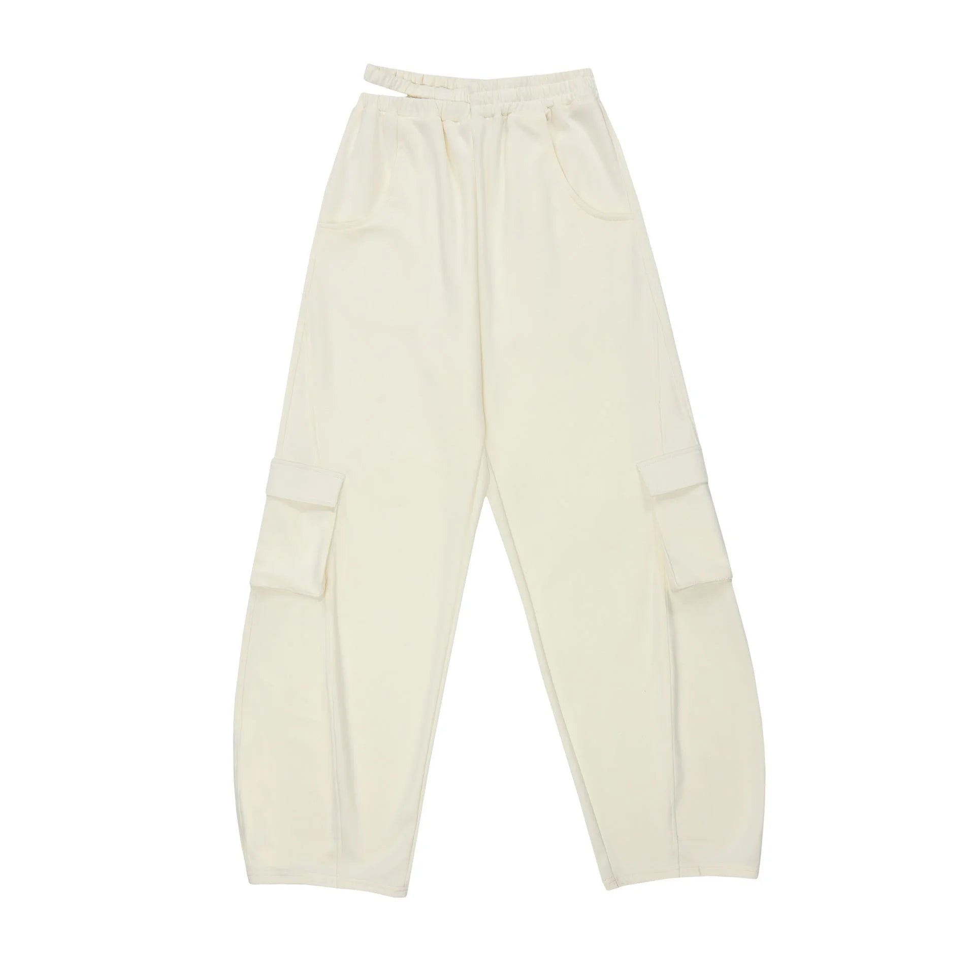 Streetwear Girls Middle Waist Cotton Pants - Fuga Studios