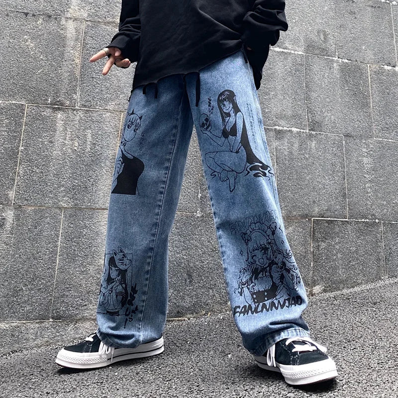 Custom anime jeans 002🌸✨ : r/DarlingInTheFranxx