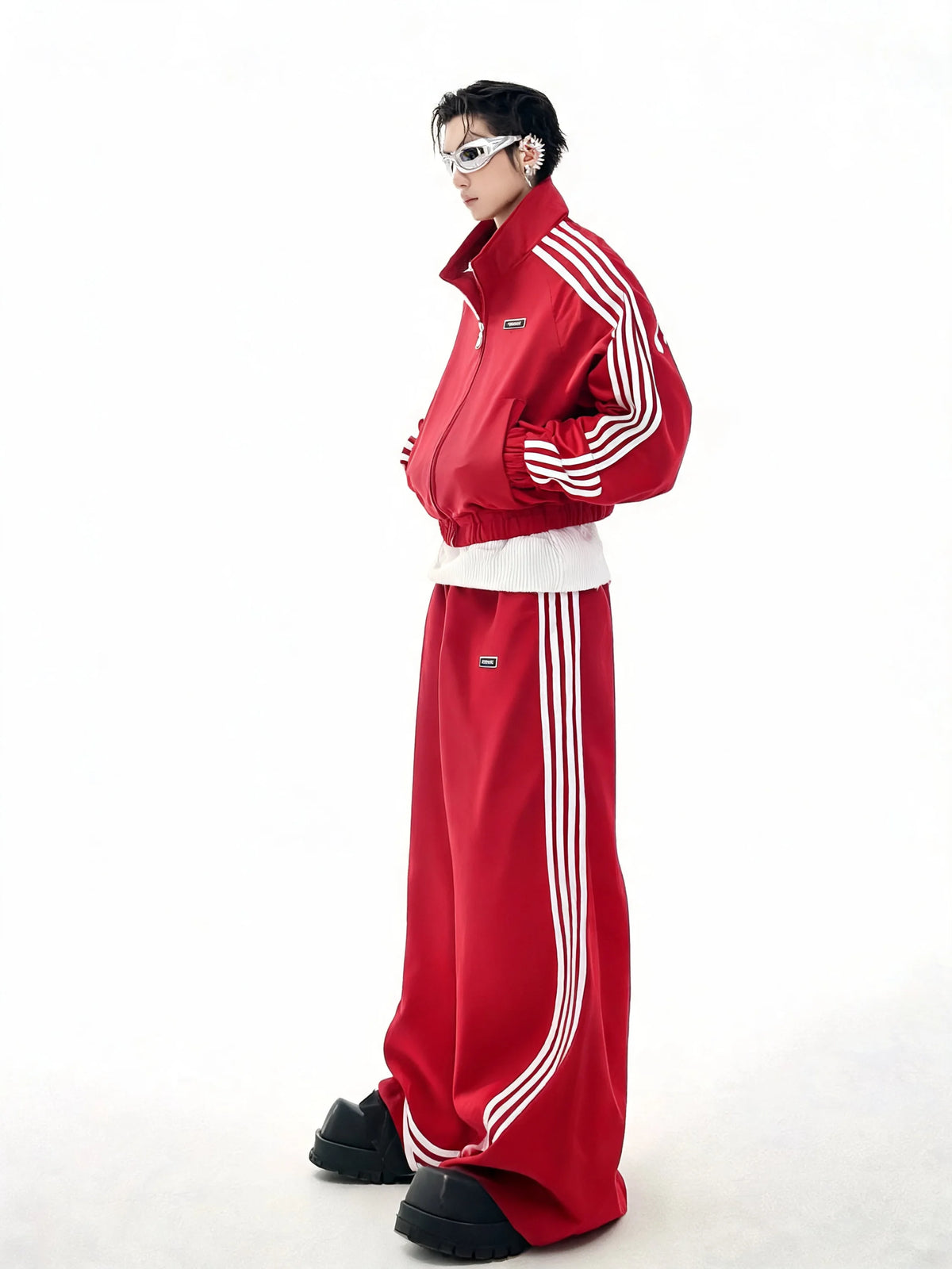 Streetwear Retro Tracksuit Set - Fuga Studios