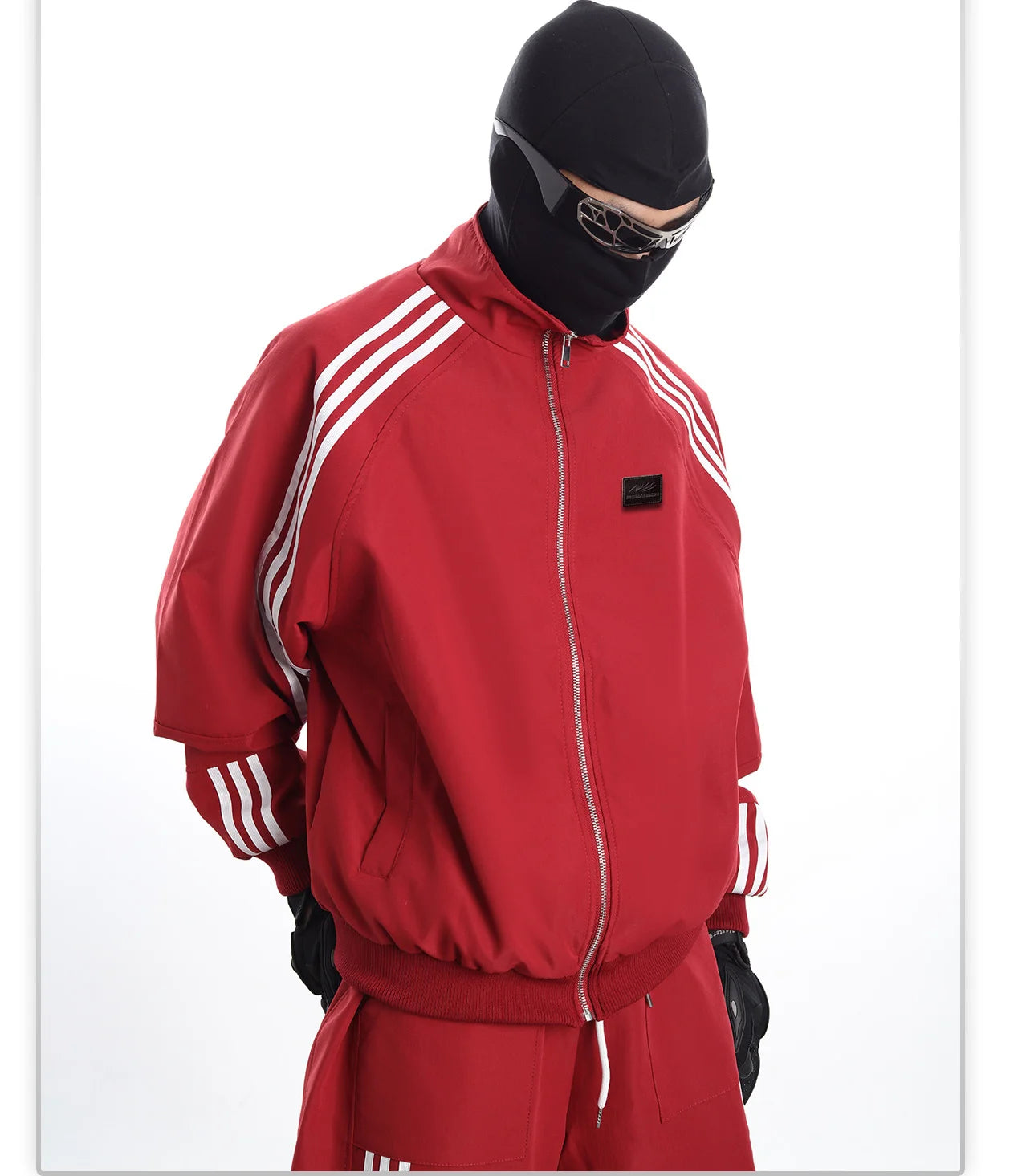 Streetwear Side-Stripe Track Set - Fuga Studios
