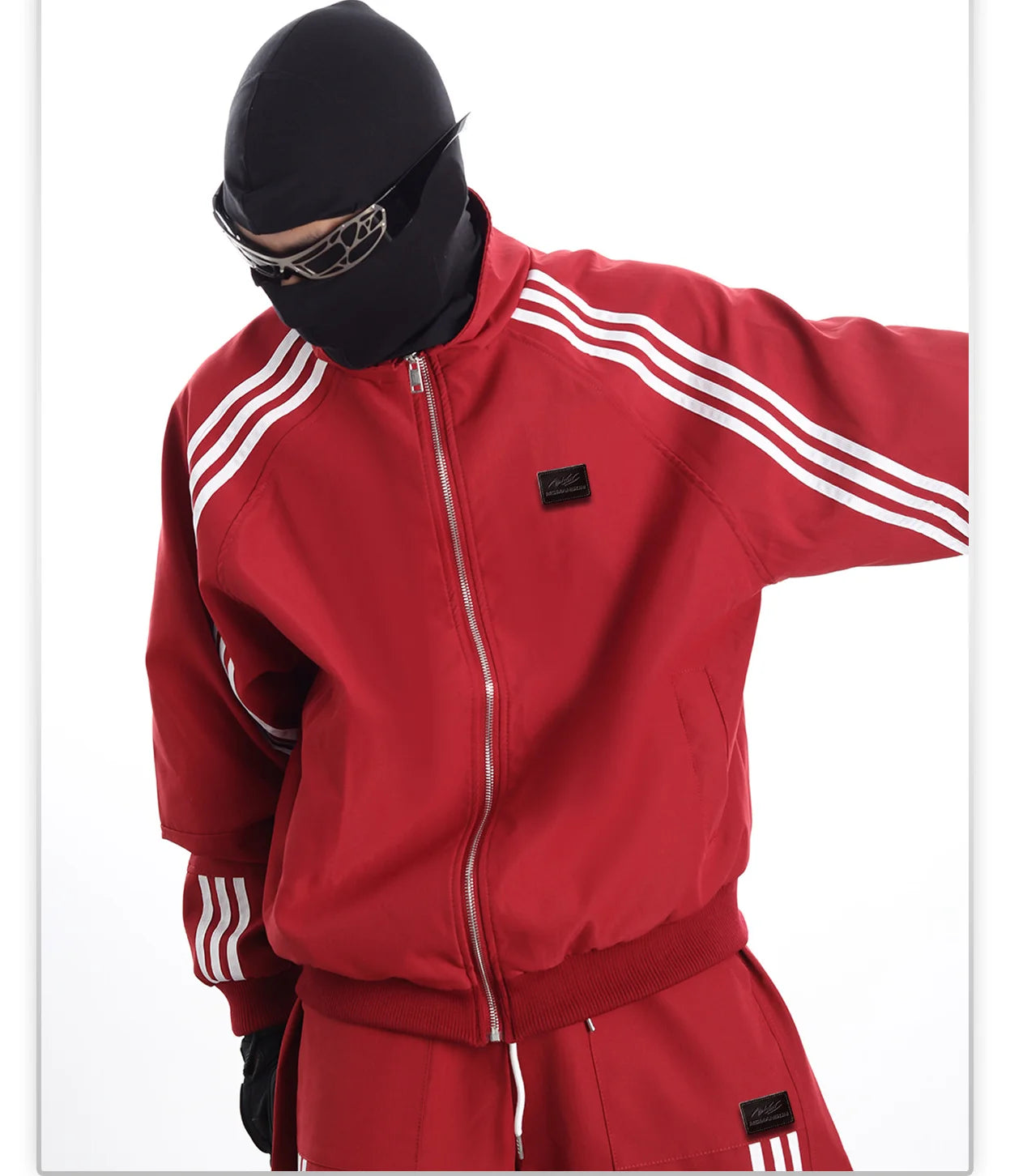 Streetwear Side-Stripe Track Set - Fuga Studios