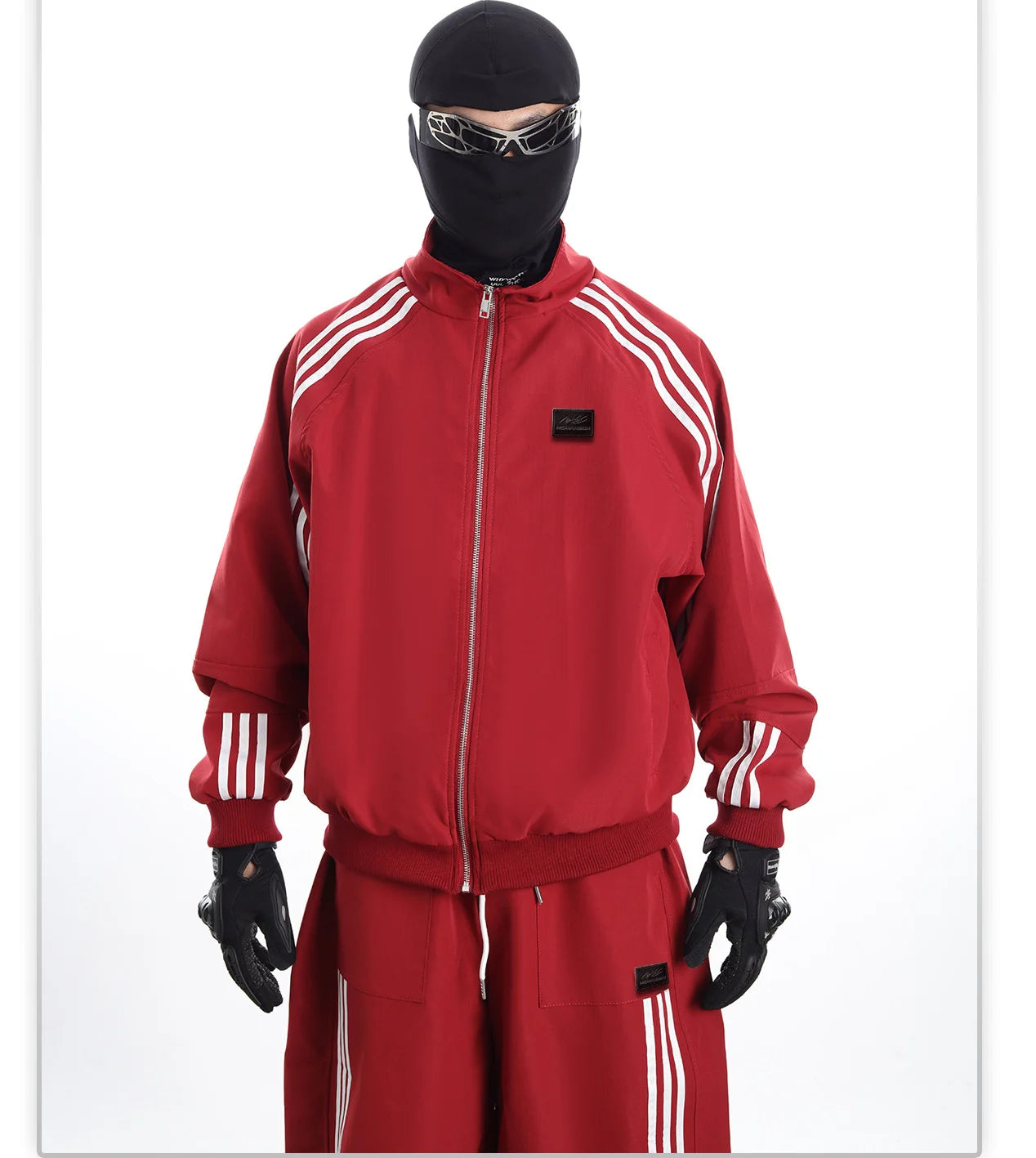 Streetwear Side-Stripe Track Set - Fuga Studios